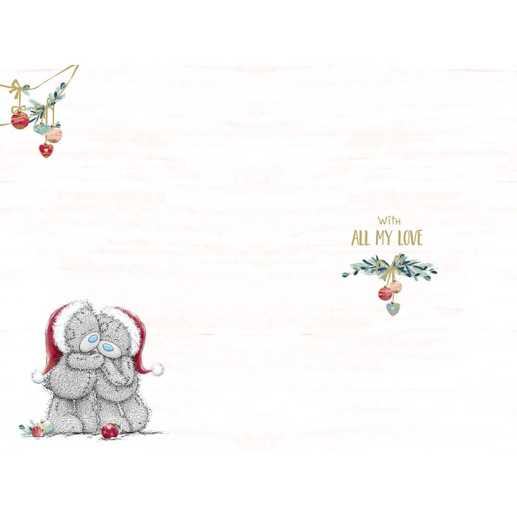 One I Love Me to You Bear Christmas Card Extra Image 1